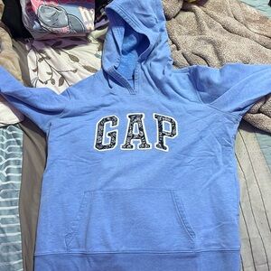 Baby blue hoodie